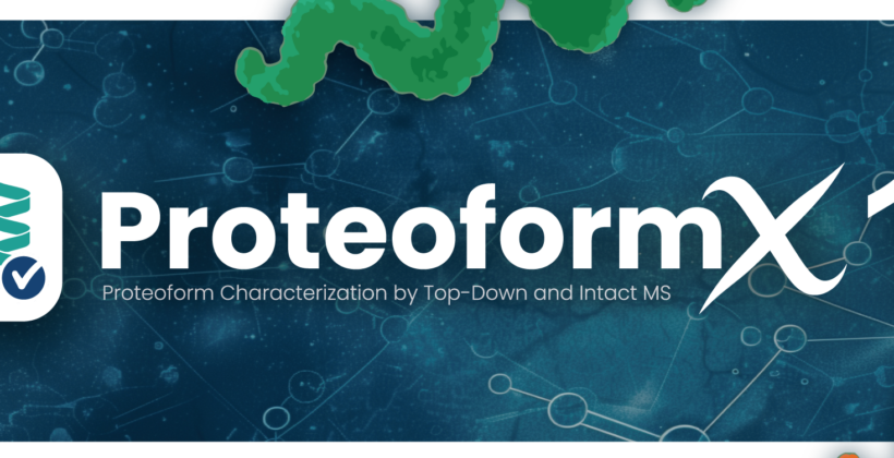 NEW RELEASE: ProteoformX 1.1 NEW RELEASE: ProteoformX 1.1