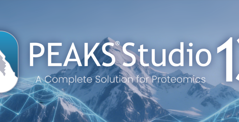 NEW RELEASE: PEAKS Studio 13.1 NEW RELEASE: PEAKS Studio 13.1