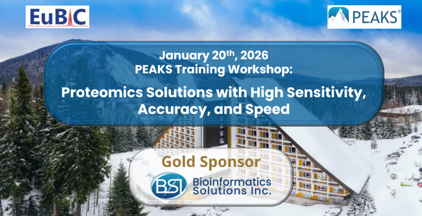 EuBIC-MS Winter School 2026: PEAKS Training Workshop (January 20, 2026)