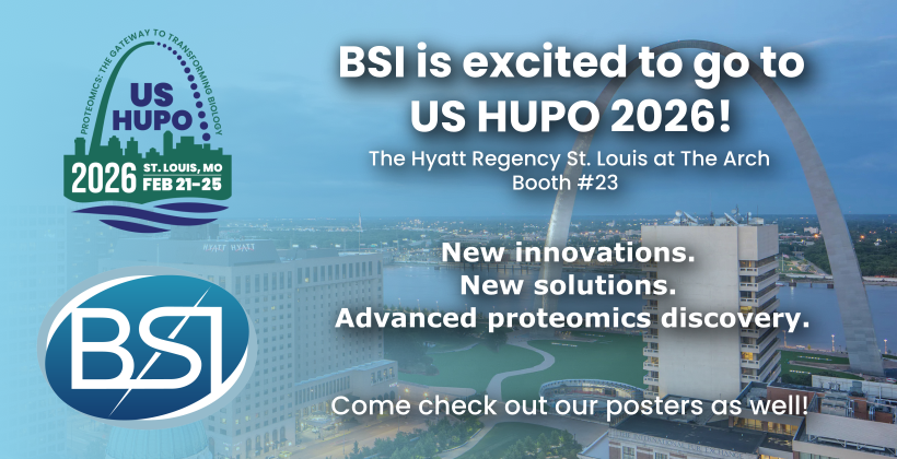 BSI is going to US HUPO 2026! BSI is going to US HUPO 2026!