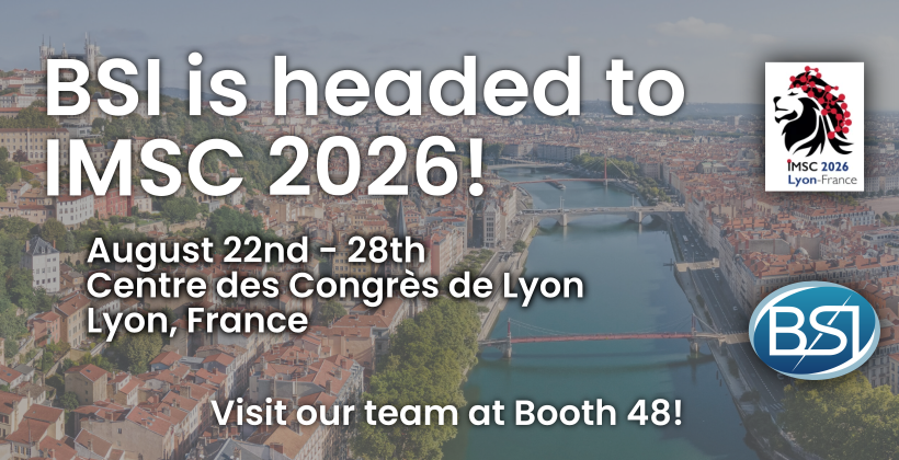 BSI is heading to IMSC 2026! BSI is heading to IMSC 2026!