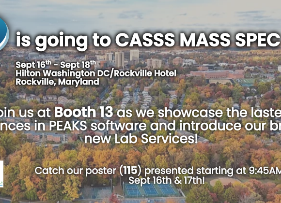 We will be at CASSS Mass Spec 2026!