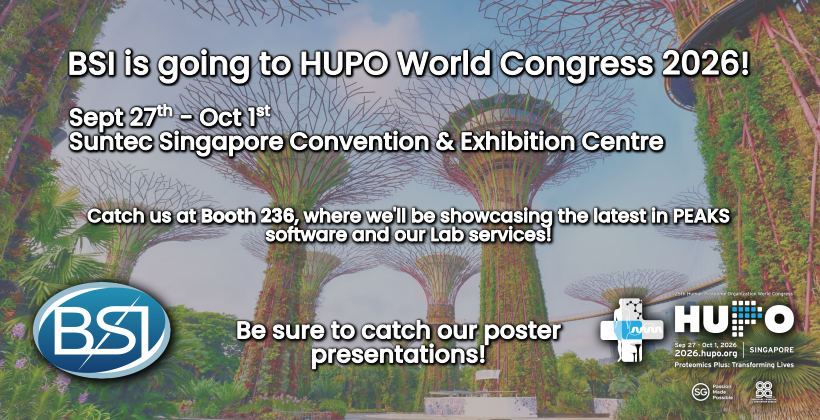 BSI will be at HUPO World Congress 2026! (Sept 27 - Oct 1, 2026) BSI will be at HUPO World Congress 2026! (Sept 27 - Oct 1, 2026)