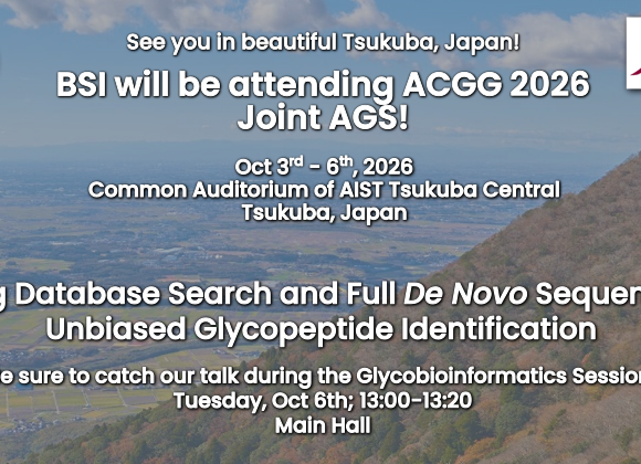 BSI is heading to Tsukuba, Japan for ACGG 2026 Joint AGS! (Oct 3-6, 2026)